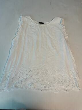 MADE IN ITALY CIVICO 51 white tank top 3XL